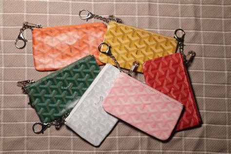 goyard wallet keychain